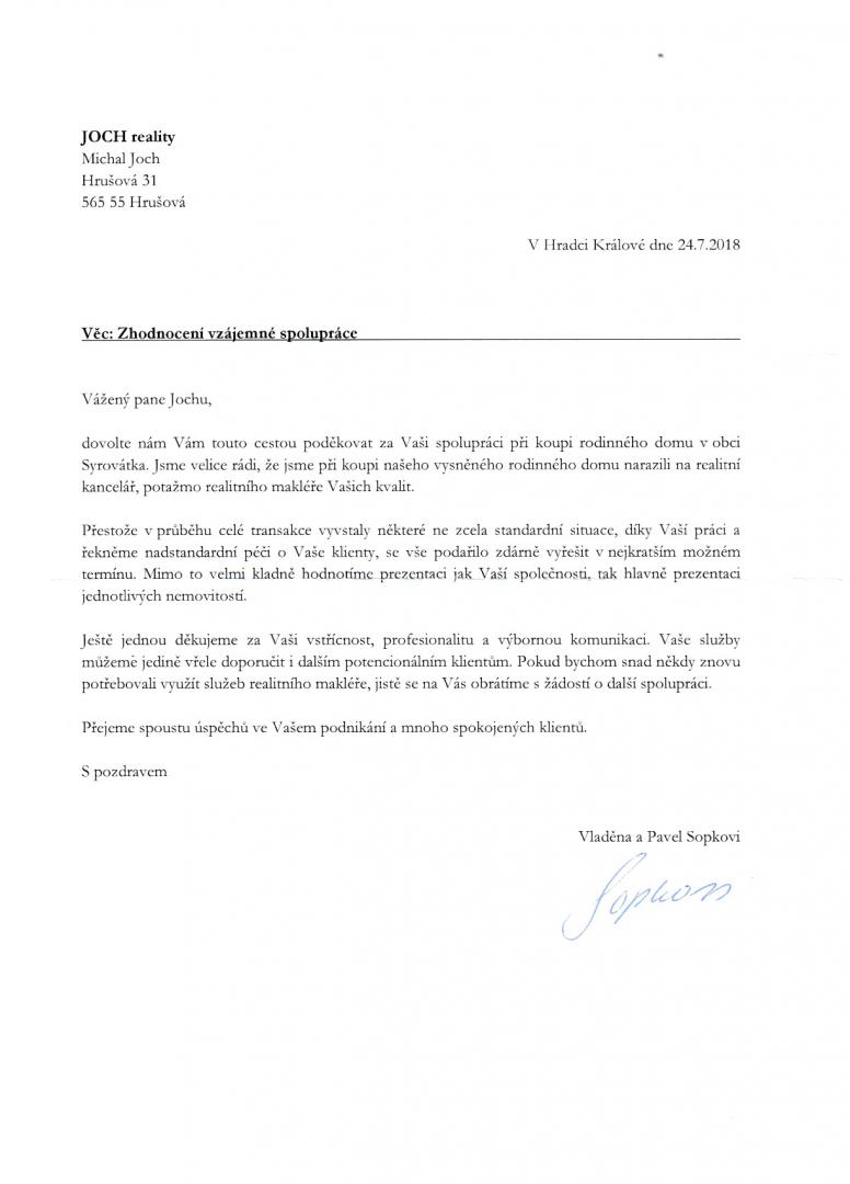 Prodej domu Syrovátka - Sopkovi